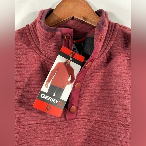 Gerry Pullover Mens Long Sleeve Shirt Size Medium - Picture 3 of 7